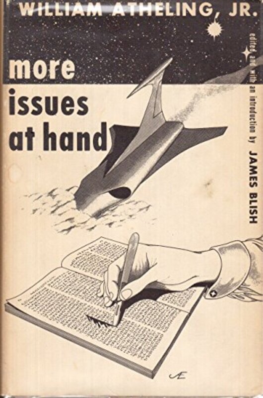 Book cover for "More Issues At Hand; Critical Studies In Contemporary Science Fiction" by James Blish