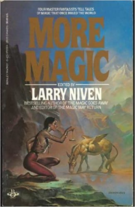 Book cover for "More Magic" by Larry Niven