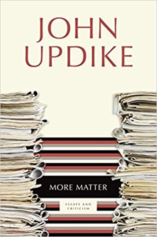 Book cover for "More Matter" by John Updike