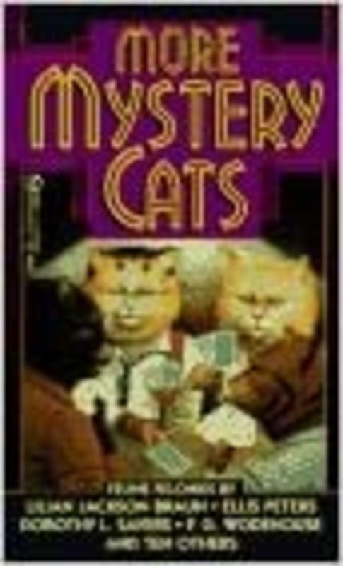 Book cover for "More Mystery Cats" by PG Wodehouse