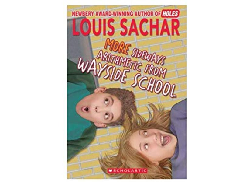 Book cover for "More Sideways Arithmetic From Wayside School" by Louis Sachar