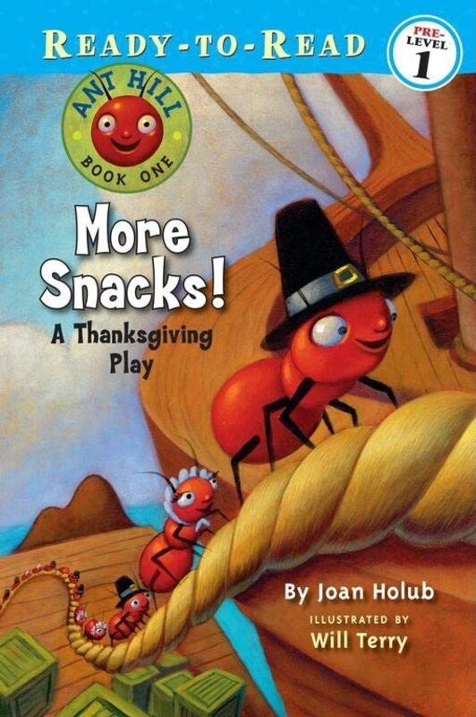 Book cover for "More Snacks!" by Joan Holub