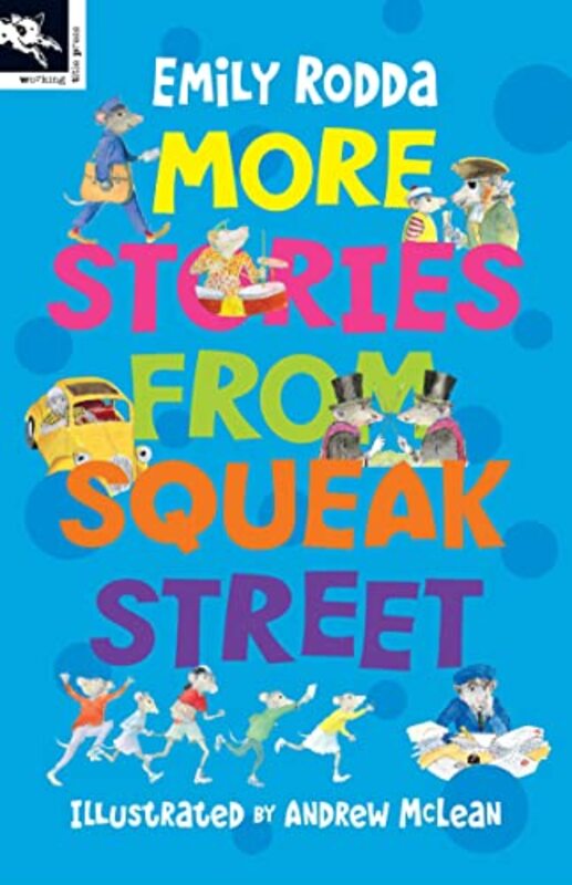 Book cover for "More Stories From Squeak Street" by Emily Rodda