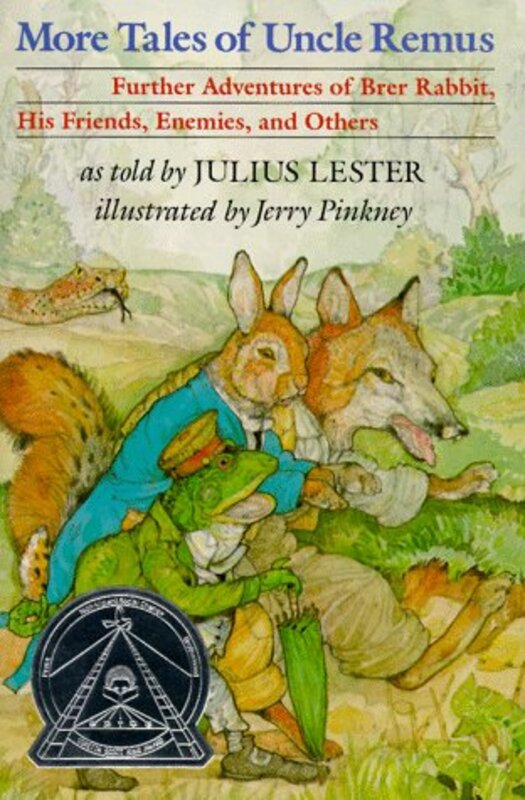 Book cover for "More Tales of Uncle Remus" by Julius Lester