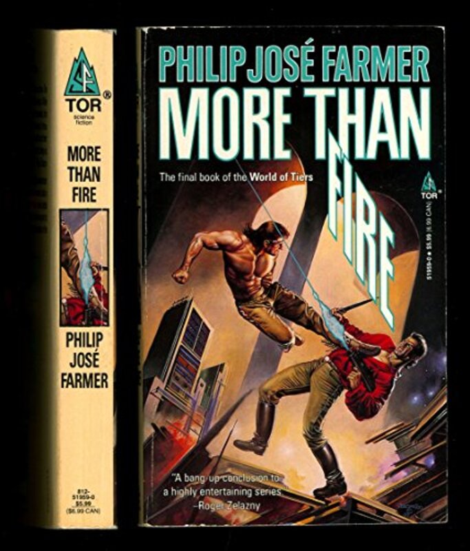 Book cover for "More Than Fire" by Philip Jose Farmer