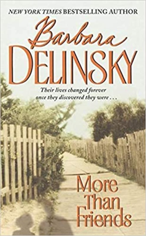 Book cover for "More Than Friends" by Barbara Delinsky