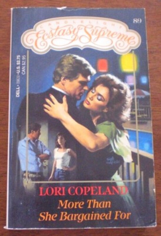 Book cover for "More Than She Bargained For" by Lori Copeland