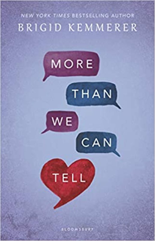 Book cover for "More Than We Can Tell" by Brigid Kemmerer