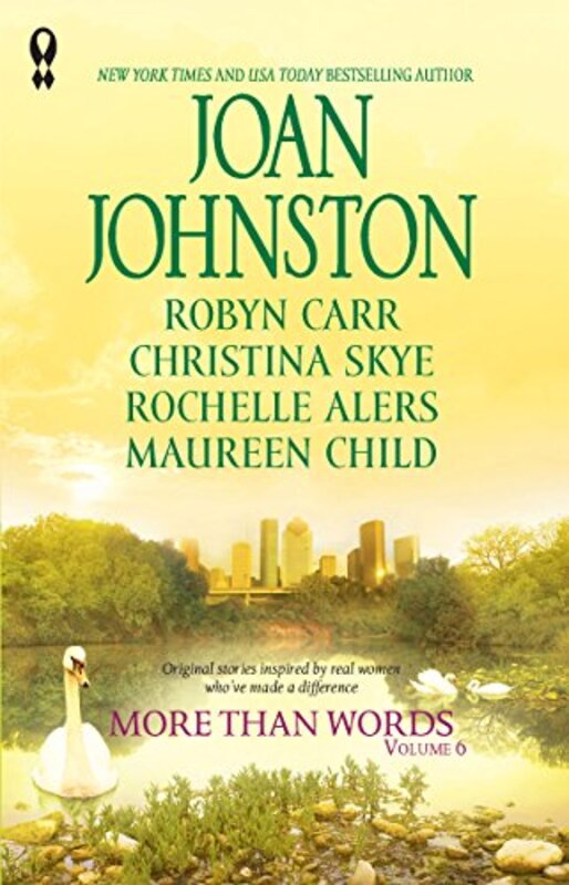 Book cover for "More Than Words, Volume 6" by Joan Johnston
