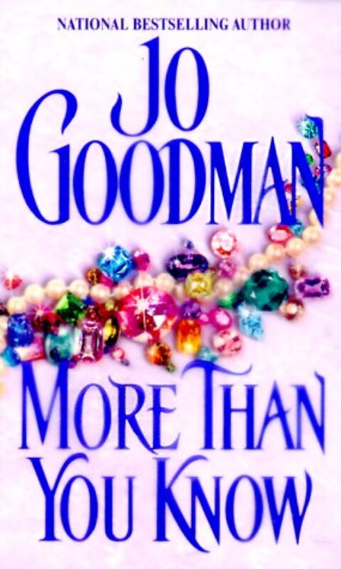 Book cover for "More Than You Know" by Jo Goodman
