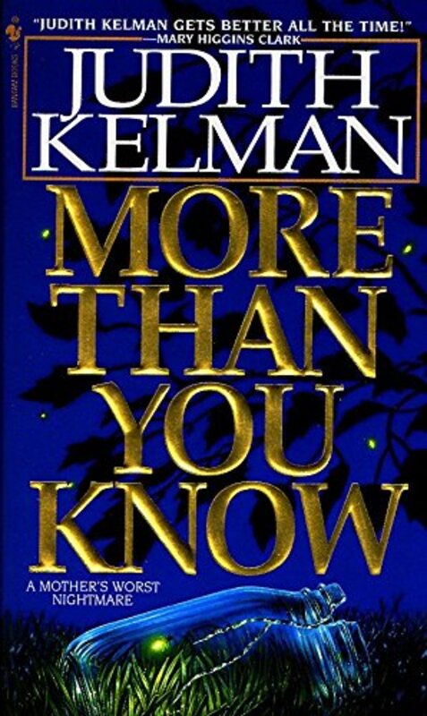 Book cover for "More Than You Know" by Judith Kelman