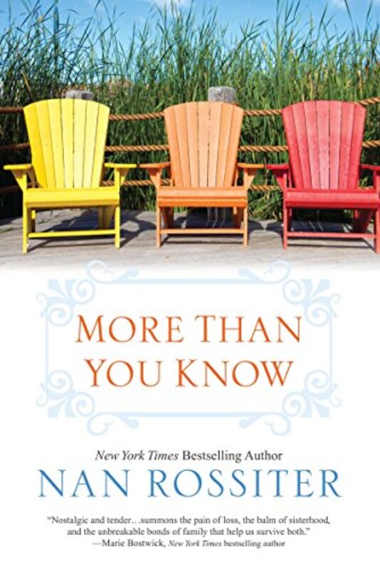 Book cover for "More Than You Know" by Nan Rossiter