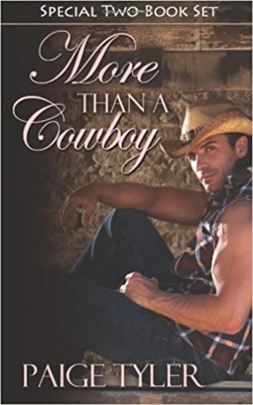 Book cover for "More Than a Cowboy" by Paige Tyler