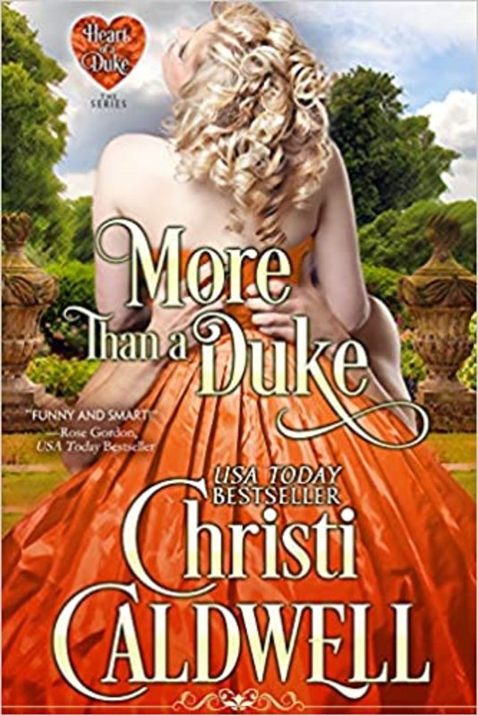 Book cover for "More Than a Duke" by Christi Caldwell