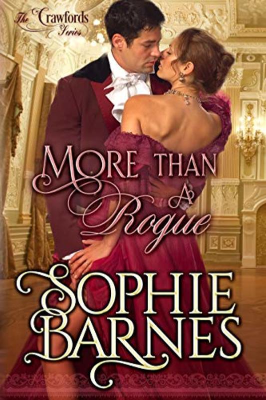 Book cover for "More Than a Rogue" by Sophie Barnes