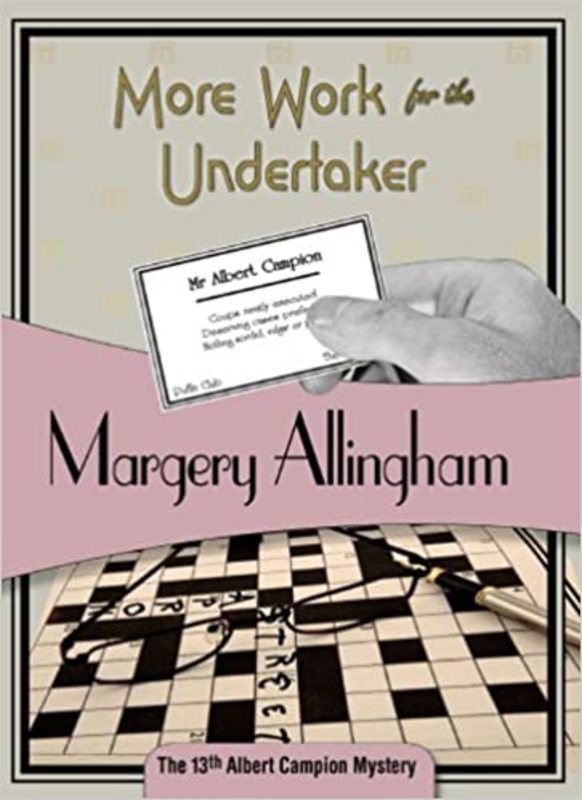 Book cover for "More Work for the Undertaker" by Margery Allingham