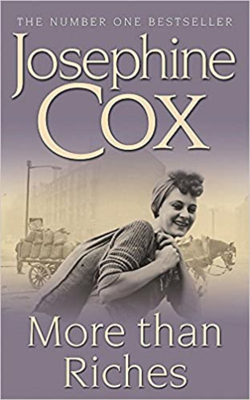 Book cover for "More than Riches" by Josephine Cox