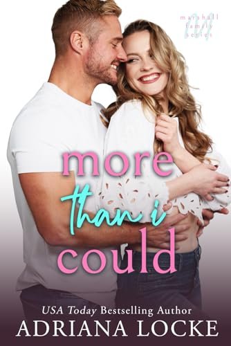 Book cover for "More Than I Could" by Adriana Locke