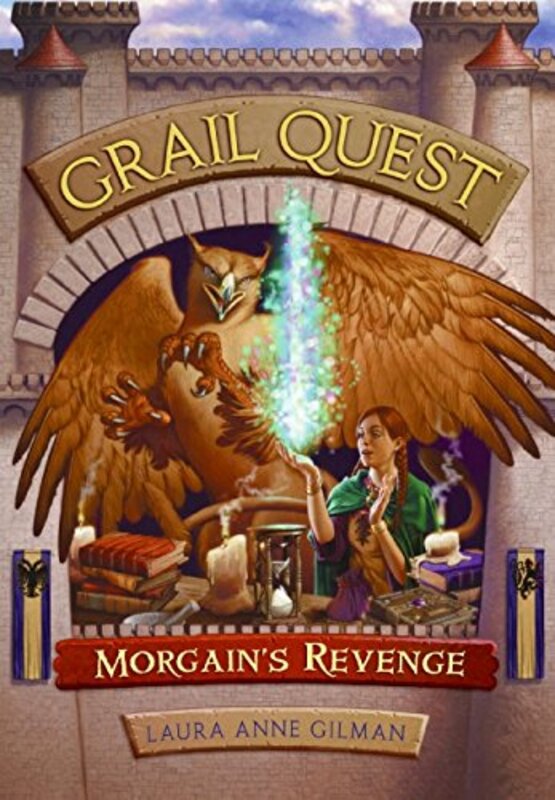 Book cover for "Morgain's Revenge" by Laura Anne Gilman