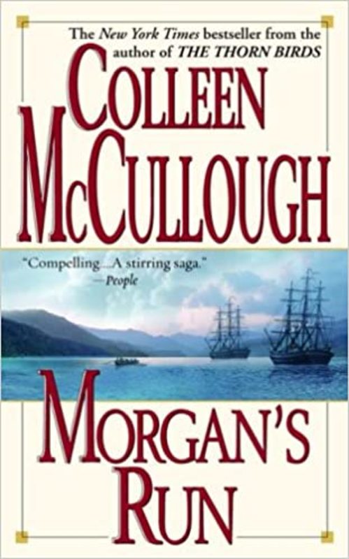 Book cover for "Morgan's Run" by Colleen McCullough