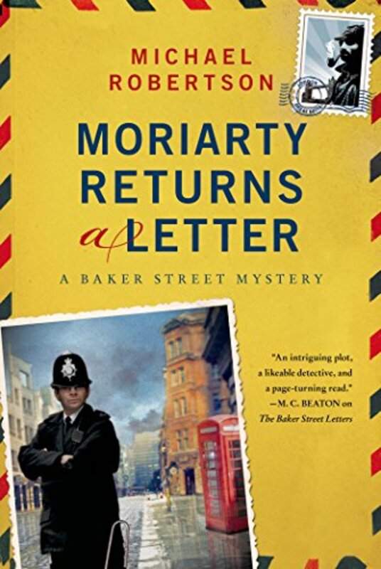 Book cover for "Moriarty Returns a Letter" by Michael Robertson