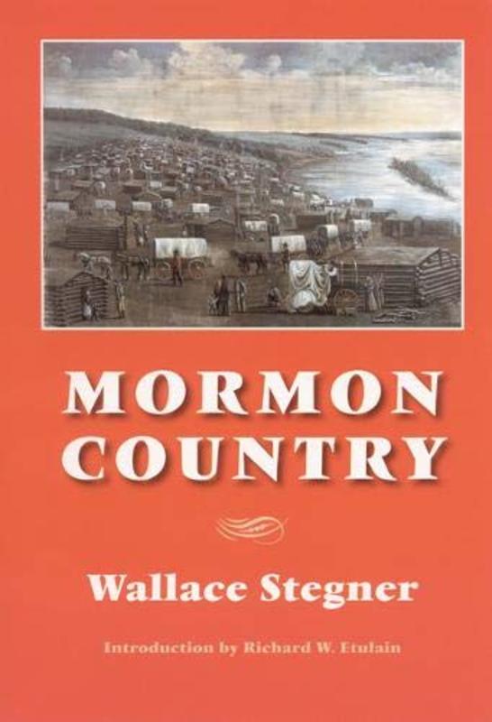 Book cover for "Mormon Country" by Wallace Stegner
