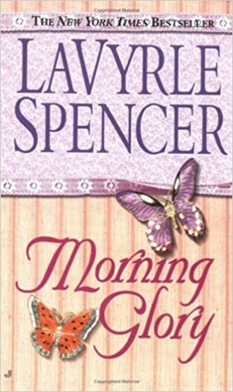 Book cover for "Morning Glory" by LaVyrle Spencer