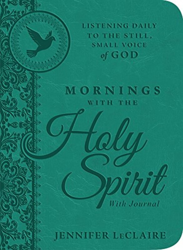 Book cover for "Mornings With the Holy Spirit With Journal" by Jennifer LeClaire