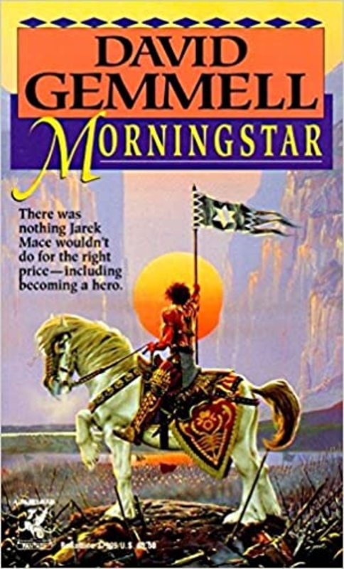 Book cover for "Morningstar" by David Gemmell
