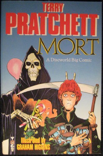 Book cover for "Mort Big Comic" by Terry Pratchett