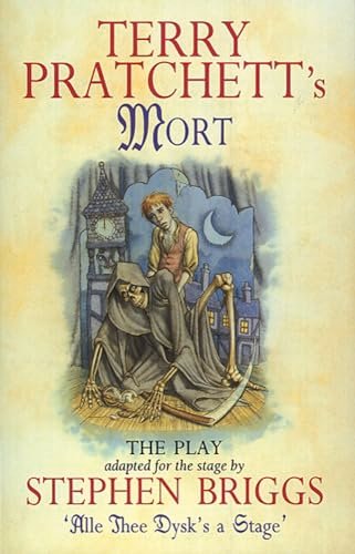 Book cover for "Mort" by Terry Pratchett