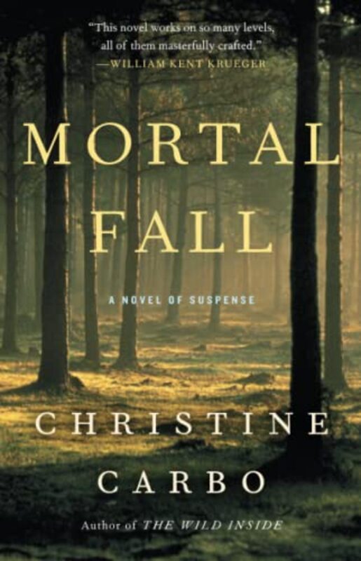 Book cover for "Mortal Fall" by Christine Carbo