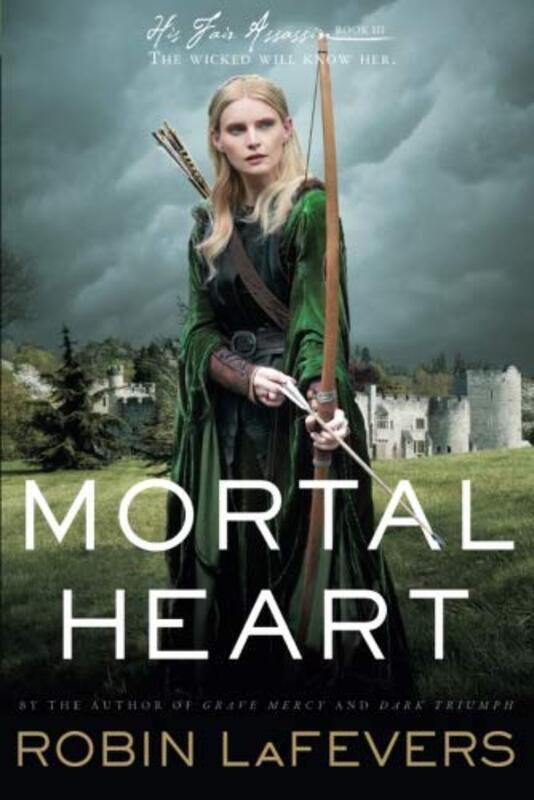 Book cover for "Mortal Heart" by R L LaFevers