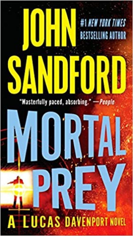 Book cover for "Mortal Prey" by John Sandford