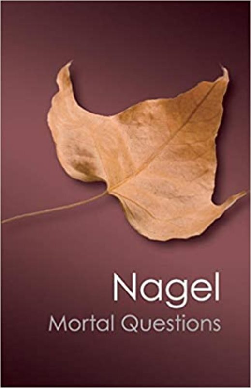 Book cover for "Mortal Questions" by Thomas Nagel