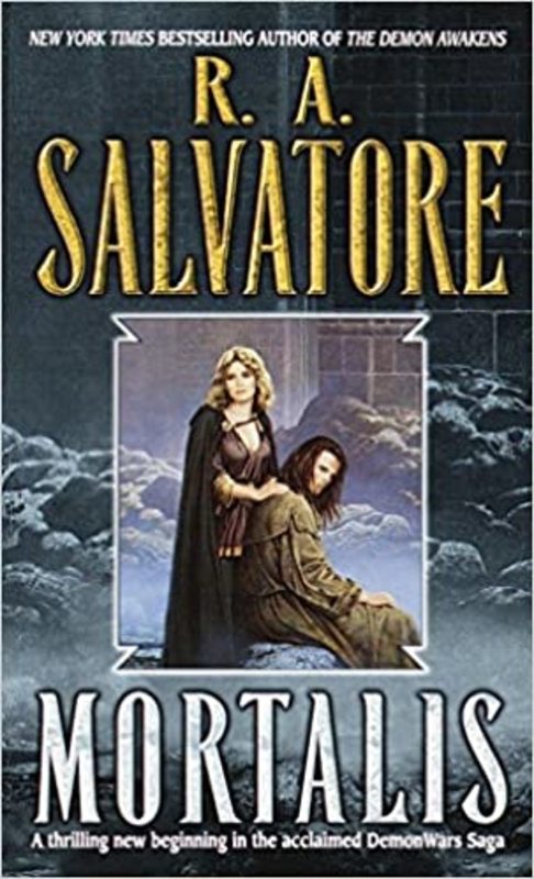 Book cover for "Mortalis" by RA Salvatore