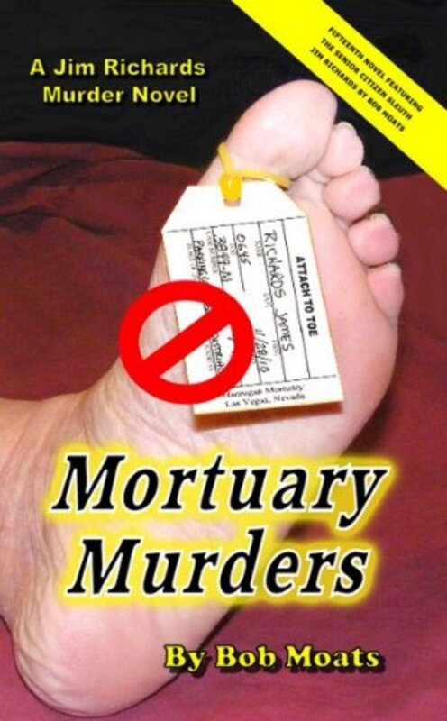 Book cover for "Mortuary Murders" by Bob Moats