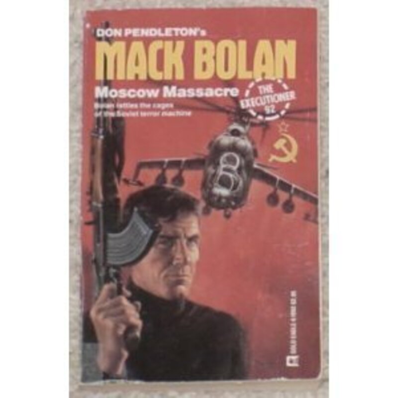 Book cover for "Moscow Massacre" by Don Pendleton