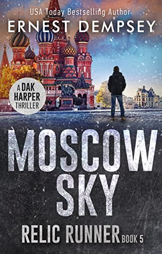 Book cover for "Moscow Sky" by Ernest Dempsey