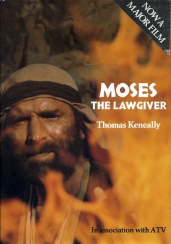 Book cover for "Moses The Lawgiver" by Thomas Keneally