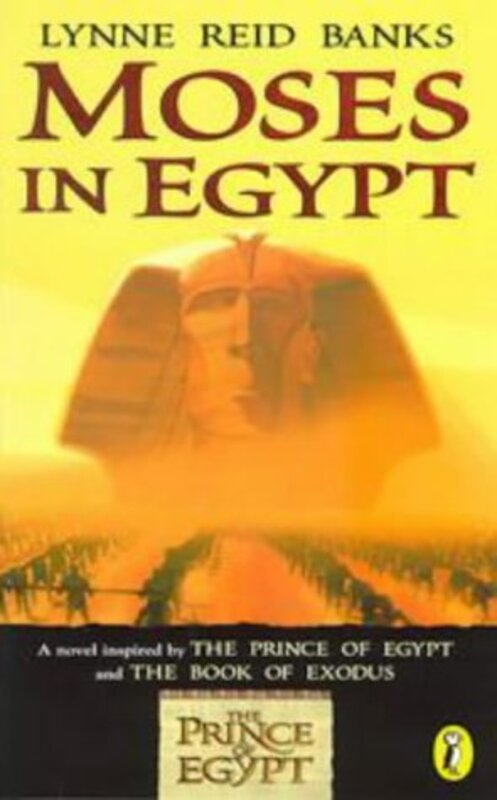 Book cover for "Moses in Egypt" by Lynne Reid Banks