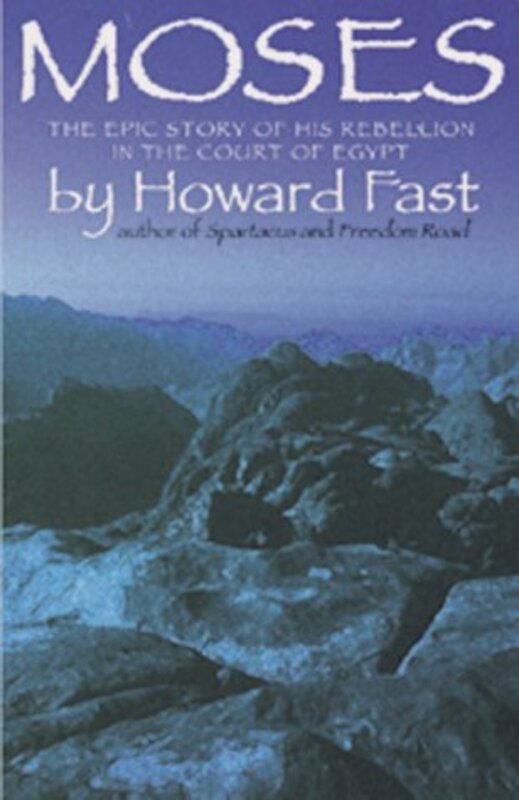 Book cover for "Moses, Prince of Egypt" by Howard Fast