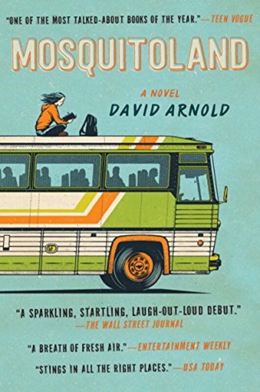Book cover for "Mosquitoland" by David Arnold