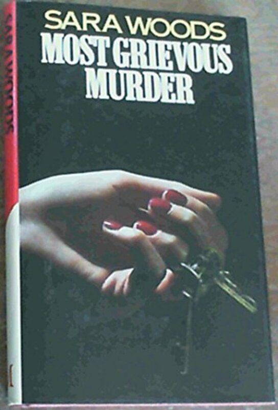 Book cover for "Most Grievous Murder" by Sara Woods