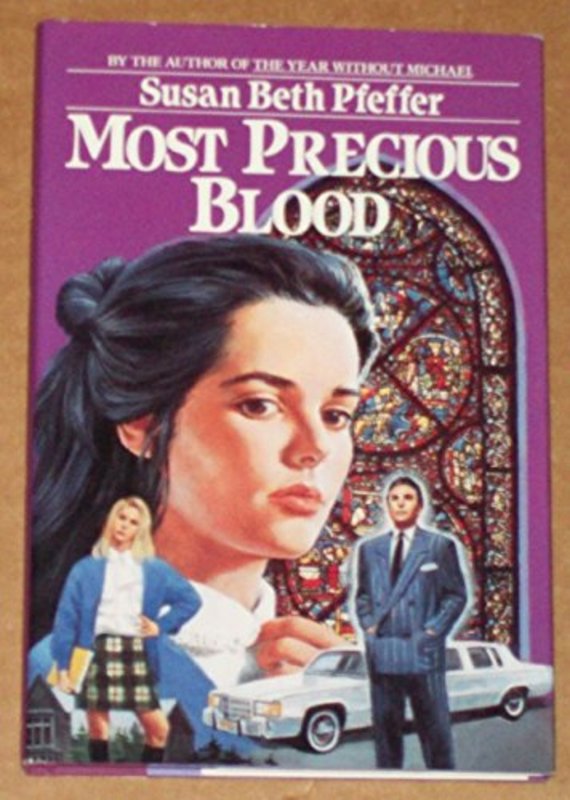 Book cover for "Most Precious Blood" by Susan Beth Pfeffer