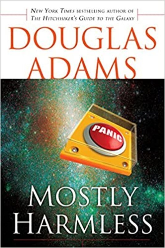 Hitchhiker's Guide to the Galaxy book cover