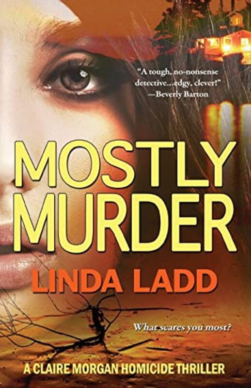 Book cover for "Mostly Murder" by Linda Ladd