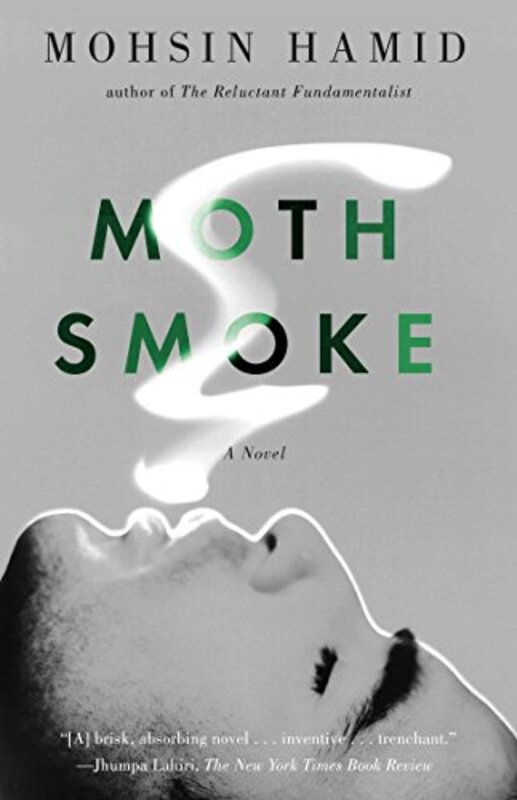 Book cover for "Moth Smoke" by Mohsin Hamid
