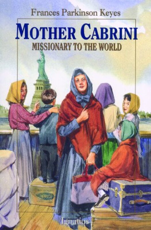 Book cover for "Mother Cabrini" by Frances Parkinson Keyes