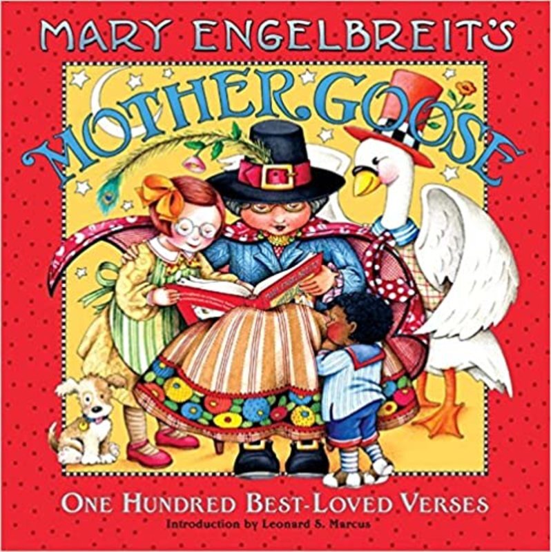 Book cover for "Mother Goose" by Mary Engelbreit